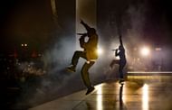 Travis Scott and Kendrick Lamar performing at the 2017 Coachella Valley Music And Arts Festival - Weekend 1 - Day 3 (Image via Getty)